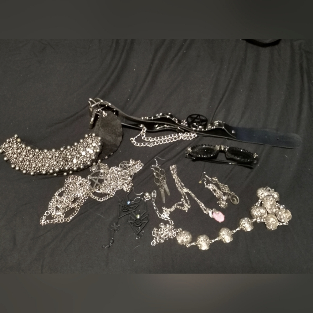 Goth accessories lot Killstar+Dollskill